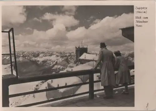 Zugspitze - Blick zum Münchner Haus - 1944