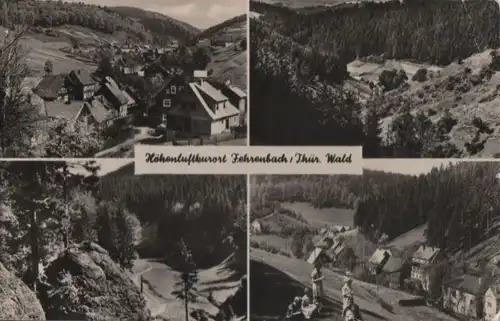 Masserberg-Fehrenbach - 4 Teilbilder - 1967