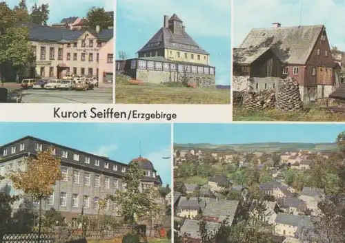 Marienberg - Seiffen u.a. Buntes Haus - ca. 1985