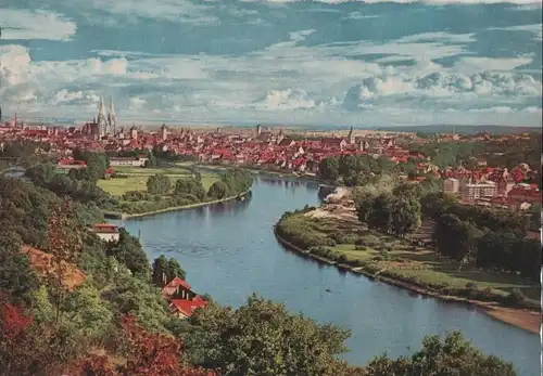 Regensburg - Gesamtansicht - ca. 1970