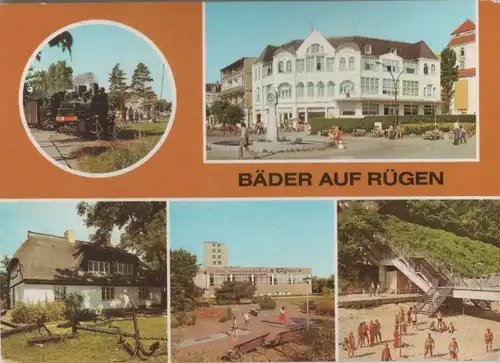 Rügen - Bäder, u.a. Kaufhaus in Binz - 1986