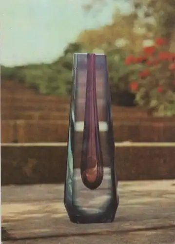 Vase innen tropfenförmig