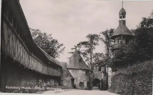 Lunzenau-Rochsburg - Schloss, Wehrgang