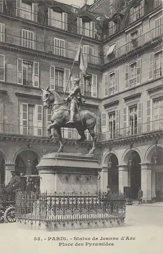 Frankreich - Paris - Frankreich - Statue de Jeanne de Arc