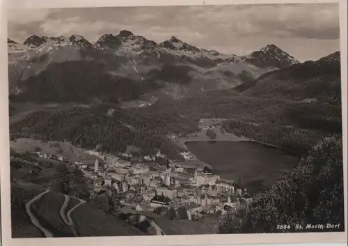 Schweiz - Schweiz - St. Moritz - Dorf - ca. 1960
