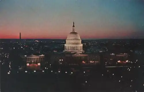 USA - USA - Washington D.C. - Capitol at night - 1965