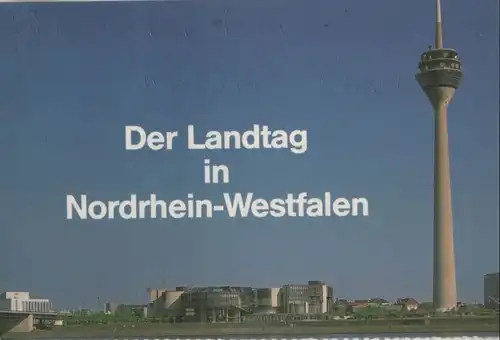 Düsseldorf - Landtag mit Fernsehturm - 1996