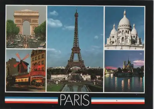 Frankreich - Frankreich - Paris - mit 5 Bildern - ca. 1990