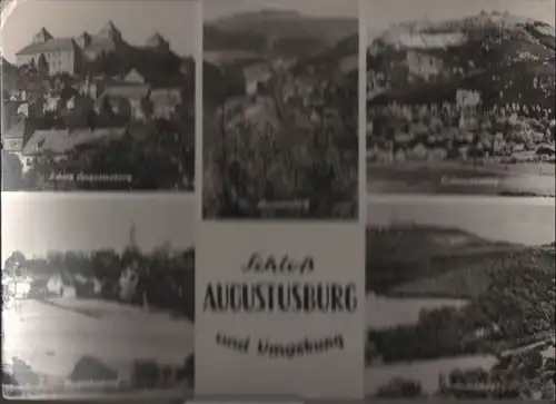 Augustusburg - Schloß, u.a. Kunnersdorf - 1968