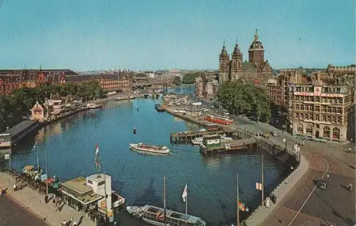 Niederlande - Niederlande - Amsterdam - Prinz Hendrikkade - ca. 1965
