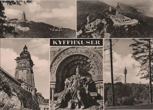 Kyffhäuser - 5 Teilbilder - 1968