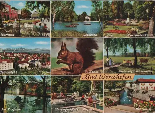 Bad Wörishofen - u.a. Waldsee - ca. 1965
