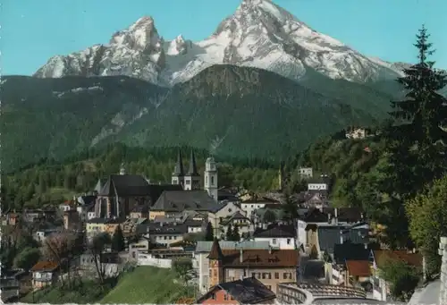 Berchtesgaden - mit Watzmann - 1965