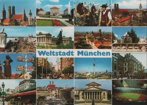 München - Weltstadt - ca. 1980