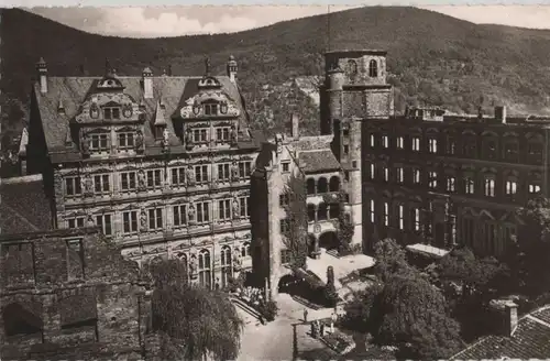 Heidelberg - Blick in den Schlosshof