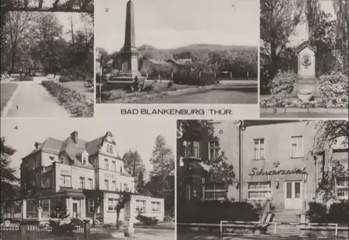 Bad Blankenburg - u.a. HO-Gaststätte Schwarzatal - 1980