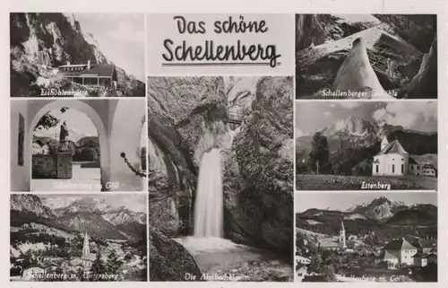 Schellenberg, Marktschellenberg - u.a. mit Göll - ca. 1960