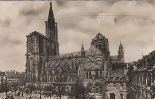 Frankreich - Frankreich - Strasbourg - Cathedrale, Cote Sud - 1956