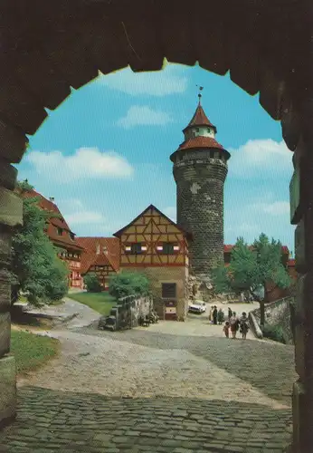 Nürnberg - Burg mit Simwellturm - ca. 1980