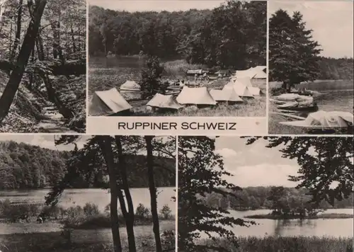 Ruppiner Schweiz - mit 5 Bildern - 1975