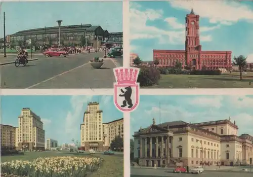 Berlin, Ostteil - u.a. Deutsche Staatsoper - 1966