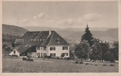 Kandern - Jugendherberge - Eigenheim des Landesverbandes Bad im Reichsverband für Deutsche Jugendherbergen - ca. 1935