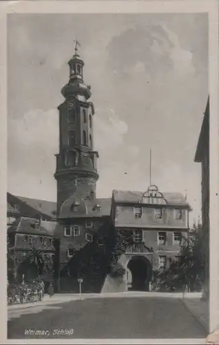 Weimar - Schloß - ca. 1950
