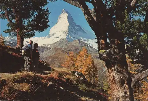 Schweiz - Matterhorn - Schweiz - schneebedeckt