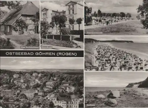 Göhren - u.a. Altes Strohdachhaus - 1975