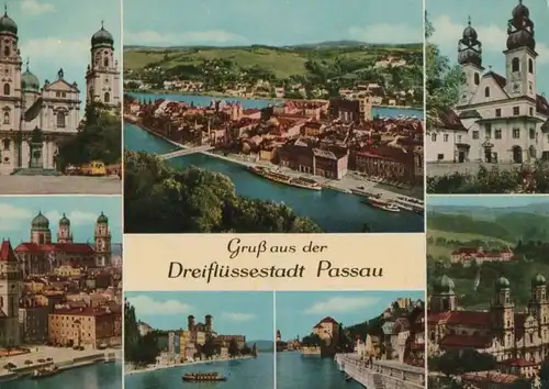 Passau - Gruß aus Dreiflüssestadt - ca. 1980