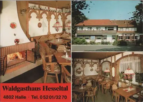 Halle (Westfalen) - Waldgasthaus Hesseltal - ca. 1980
