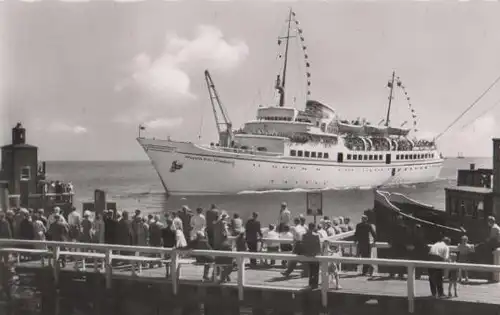 Cuxhaven - Schiff Wappen von Hamburg - ca. 1965