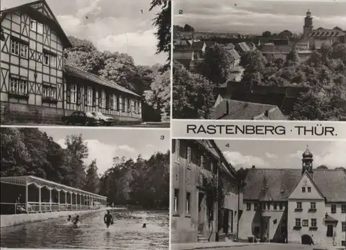 Rastenberg - u.a. Übersicht - 1978