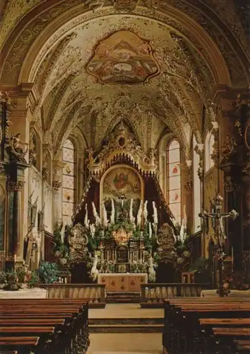 Österreich - Österreich - Lesachtal - Wallfahrtskirche, Innenansicht - ca. 1970