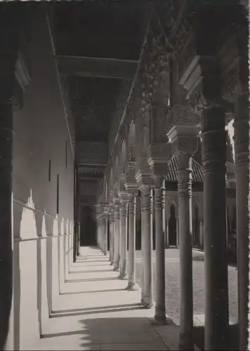 Spanien - Spanien - Granada - Alhambra, Galeria Patio de los Leones - ca. 1965