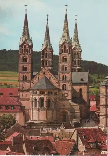 Bamberg - Dom von Osten - ca. 1980