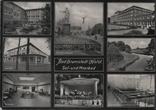 Bad Bramstedt - u.a. Kurhaus - ca. 1955