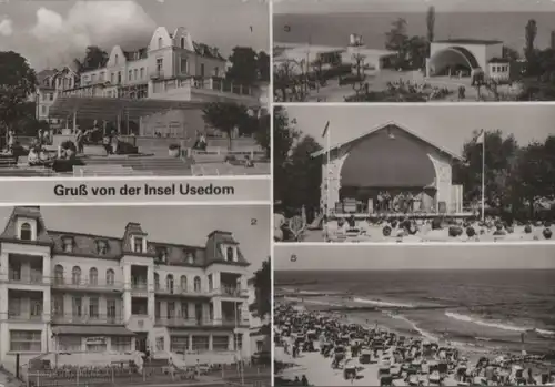 Usedom - u.a. Heringsdorf - ca. 1985