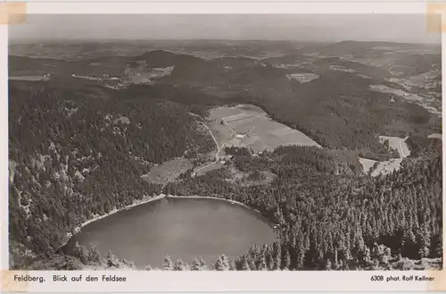 Feldberg / Schwarzwald - Blick auf Feldsee - ca. 1960