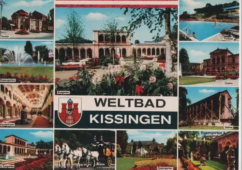 Bad Kissingen - u.a. Wandelhalle - ca. 1975