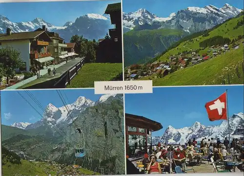 Schweiz - Schweiz - Mürren - mit 4 Bildern - ca. 1980