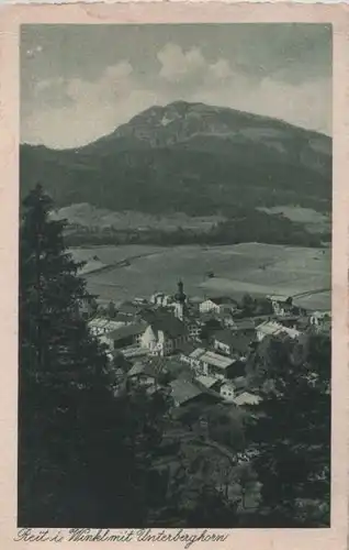 Reit im Winkl - mit Unterberghorn - 1939