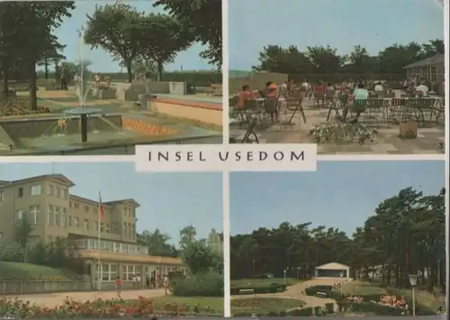 Usedom - u.a. Konsum Strandhalle - 1972