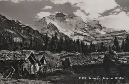 Schweiz - Schweiz - Wengen - mit Jungfrau - ca. 1950