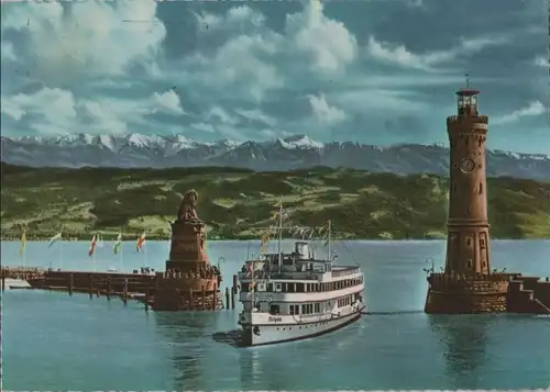 Lindau - Hafeneinfahrt - 1963