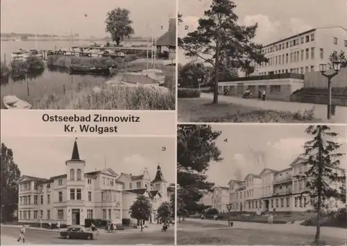 Zinnowitz - u.a. Strandpromenade - ca. 1980