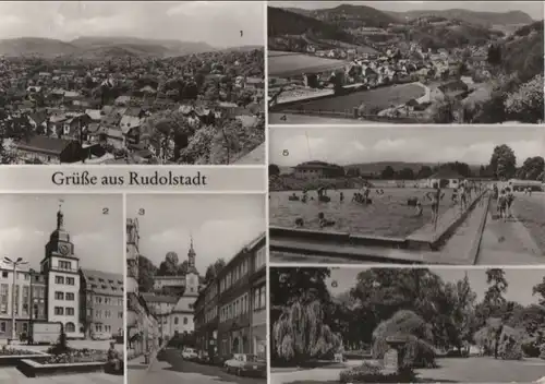 Rudolstadt - u.a. Ortsteil Schaale - ca. 1980