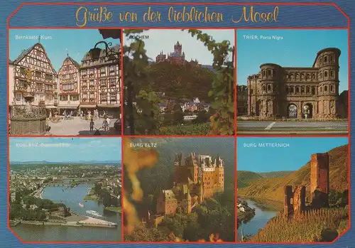 Mosel - u.a. Burg Eltz - 1988