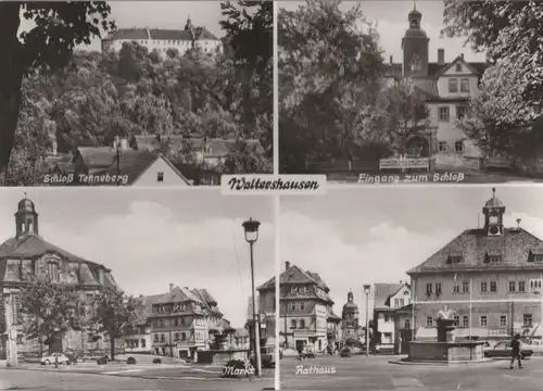 Waltershausen - u.a. Eingang zum Schloß - 1982
