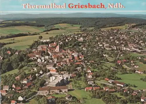 Griesbach - Pflegestift Rottal - Luftbild - 1982